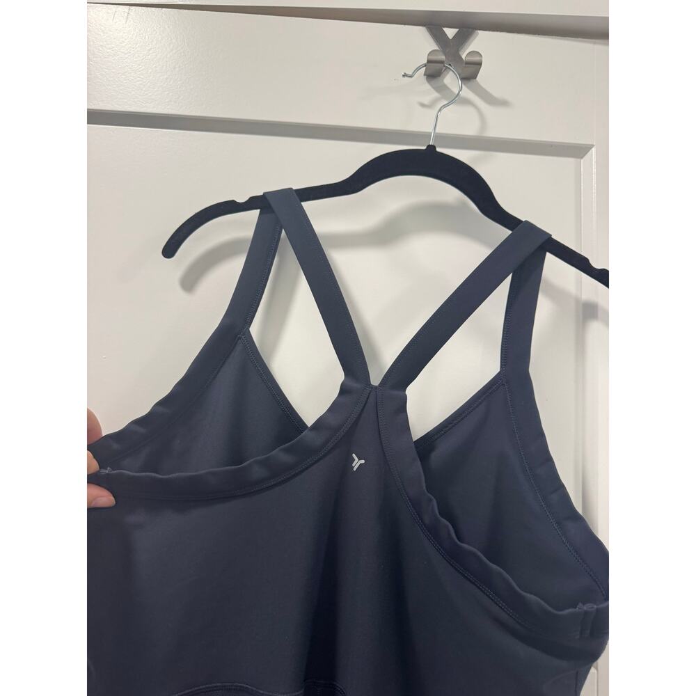 Old Navy Blue PowerSoft Bodysuit XL EUC - Picture 6 of 7